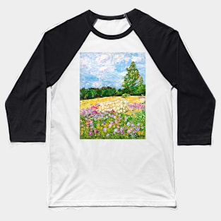 Wildflowers Baseball T-Shirt